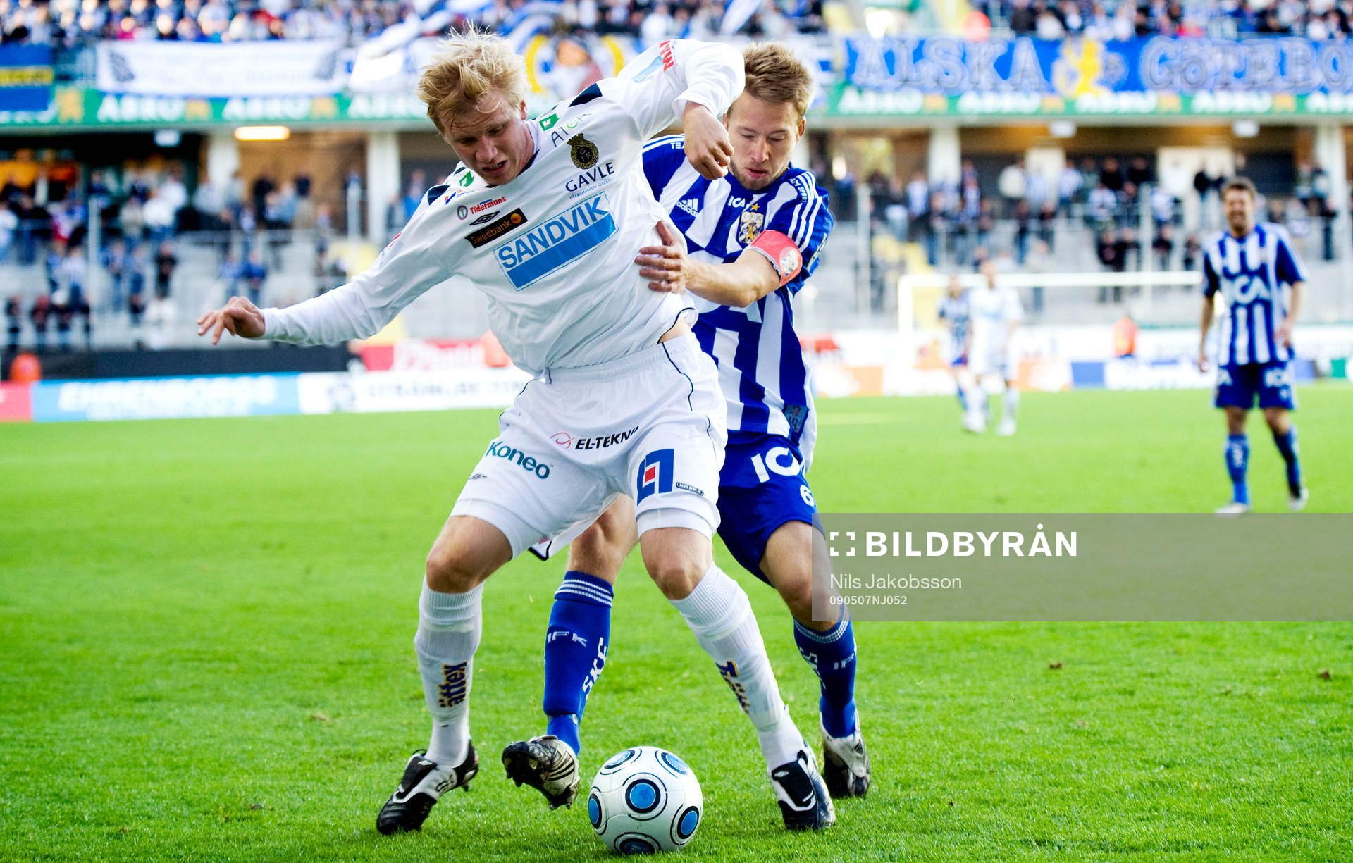 Jonathan Hellström, Gefle, Adam Johansson, IFK Göteborg