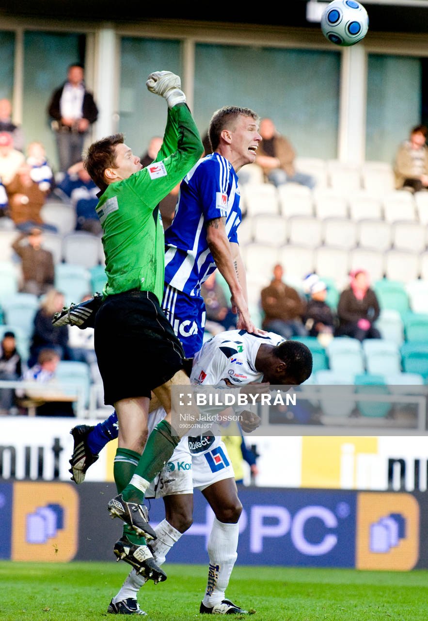 Mattias Hugosson, målvakt, Omar Jawo, Gefle, Pontus