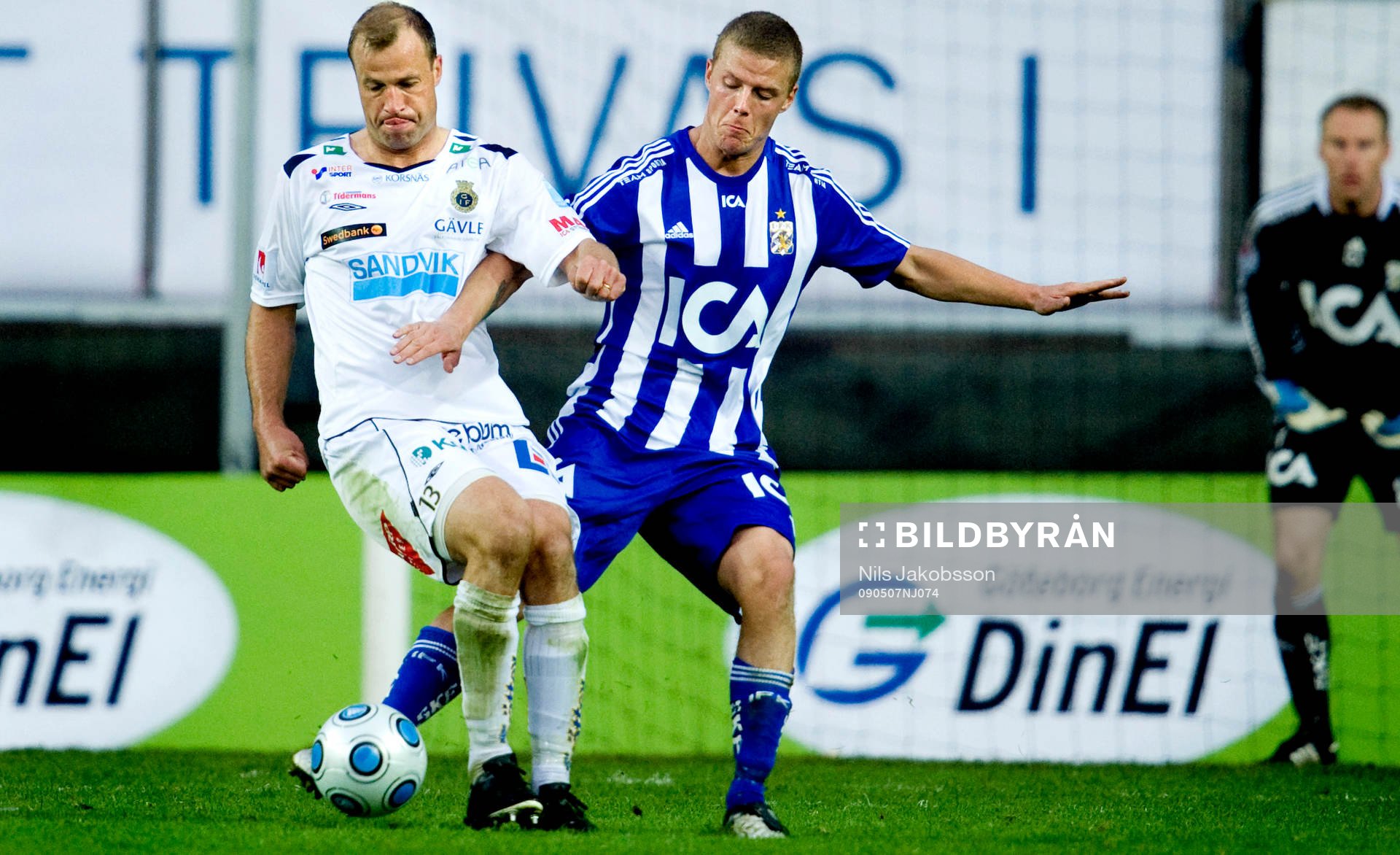 Hans Berggren, Gefle, Ragnar Sigurdsson, IFK Göteborg