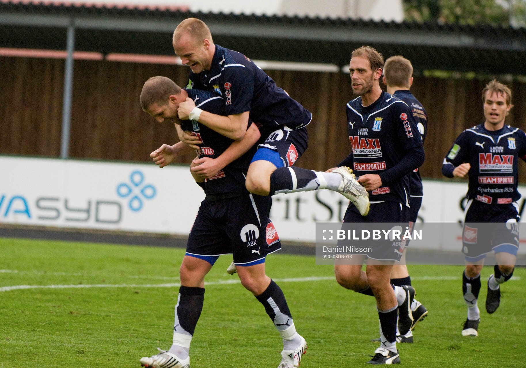 Andreas Nilsson, Kristianstad gjorde 1-0