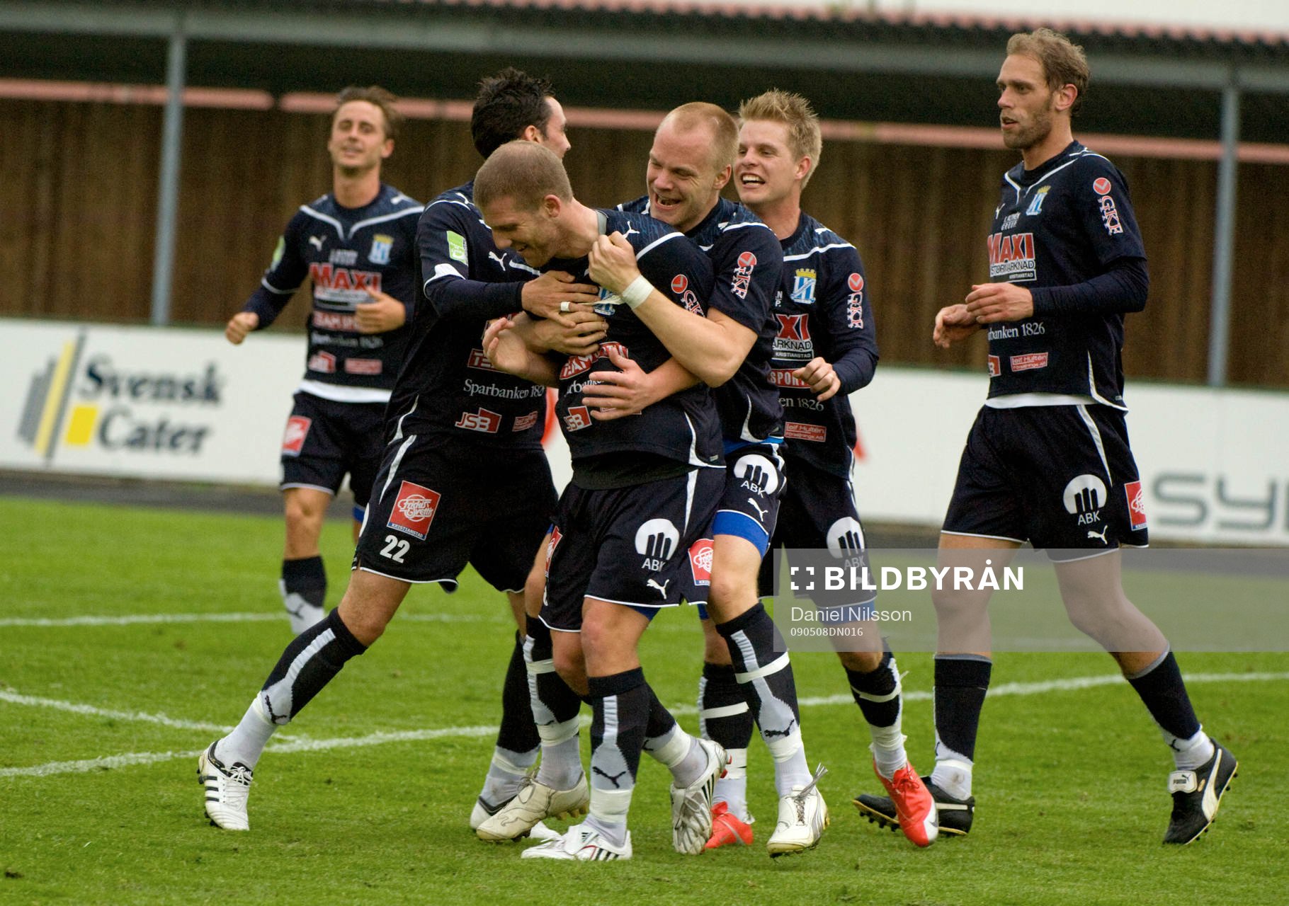  Andreas Nilsson, Kristianstad gjorde 1-0.