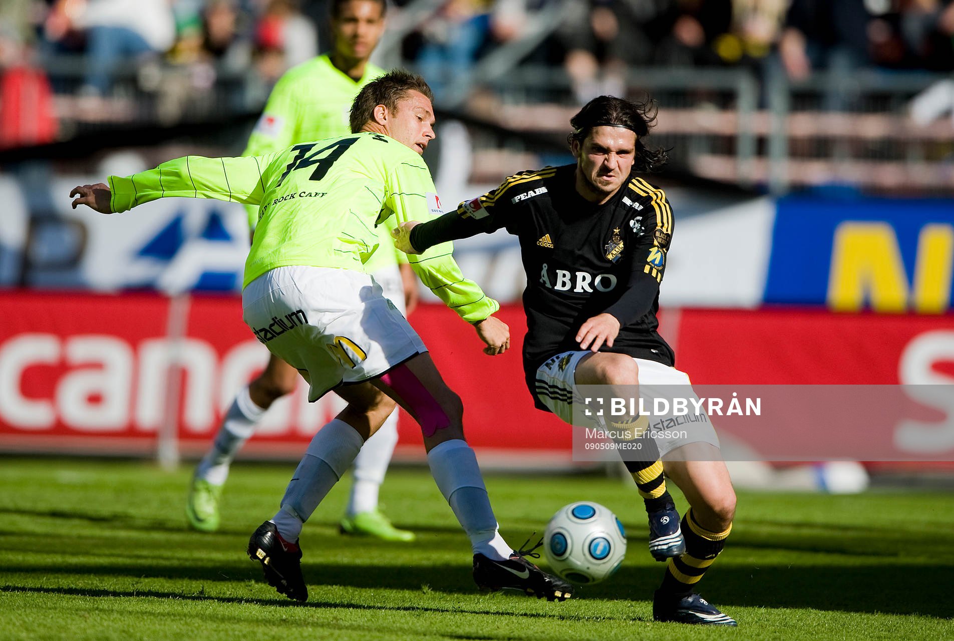 Peter Nyström, Häcken och Bojan Djordjic, AIK
