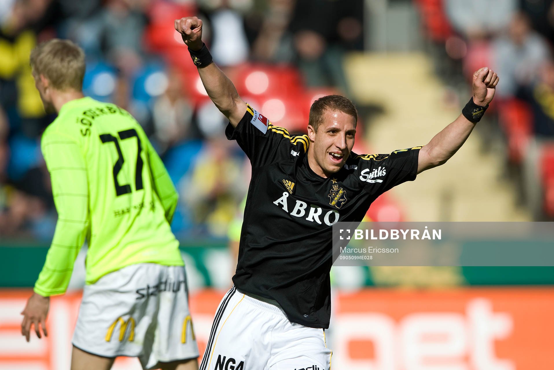 Kenny Pavey, AIK, jubel