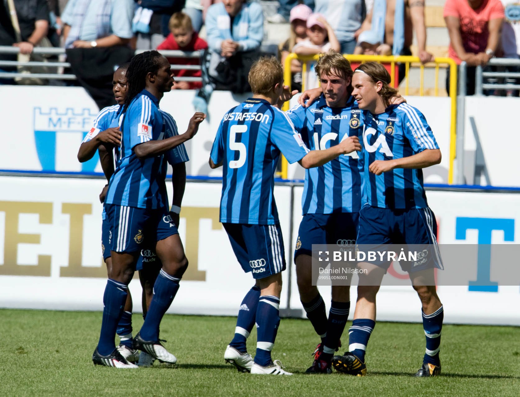 Sebastian Rajalakso, Djurgården gjorde 1-1. Jubel