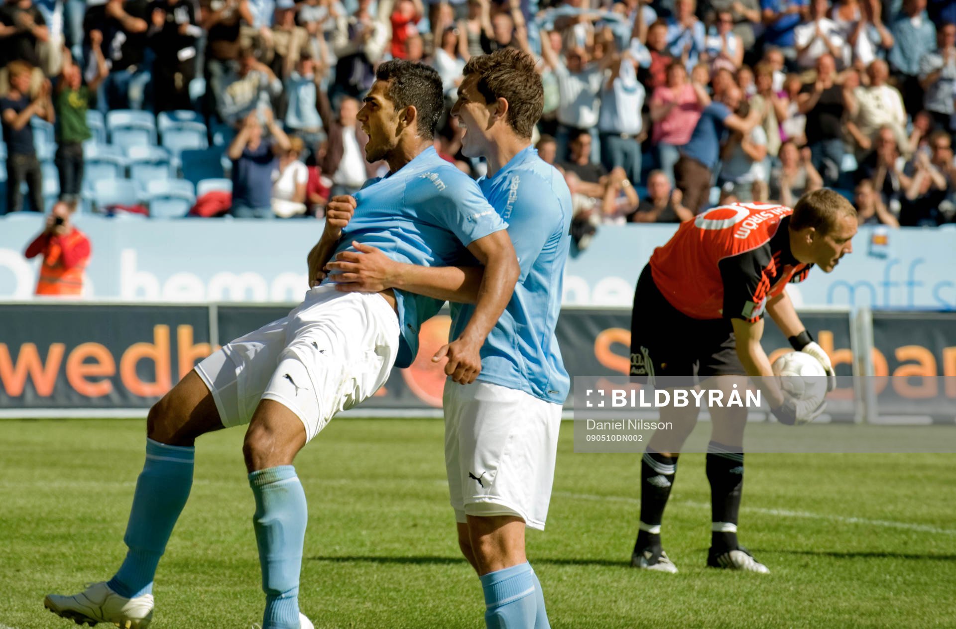 Wilton Figueiredo, Malmö jubel med Labinot Harbuzi
