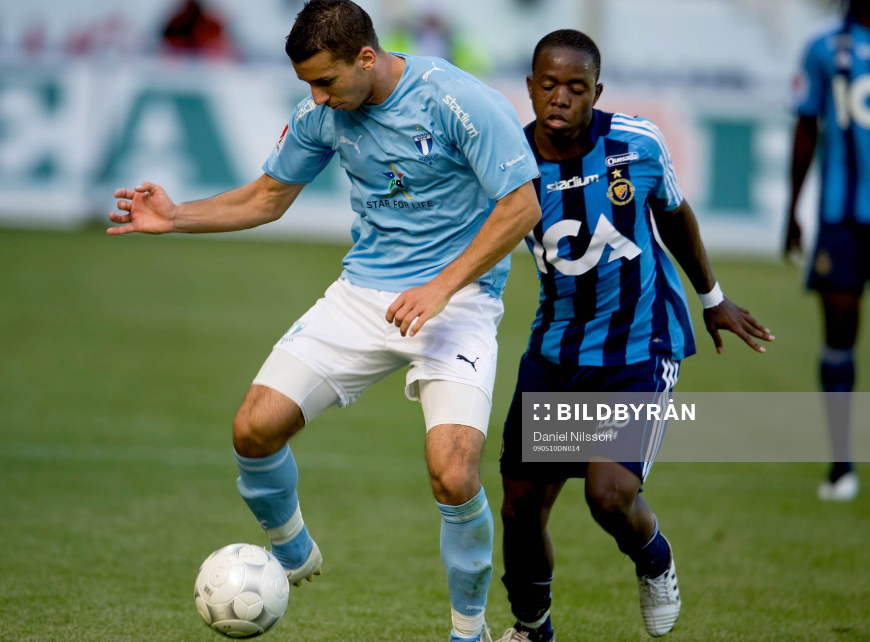 Guillermo Molins, Malmö och Boyd Mwila, Djurgården