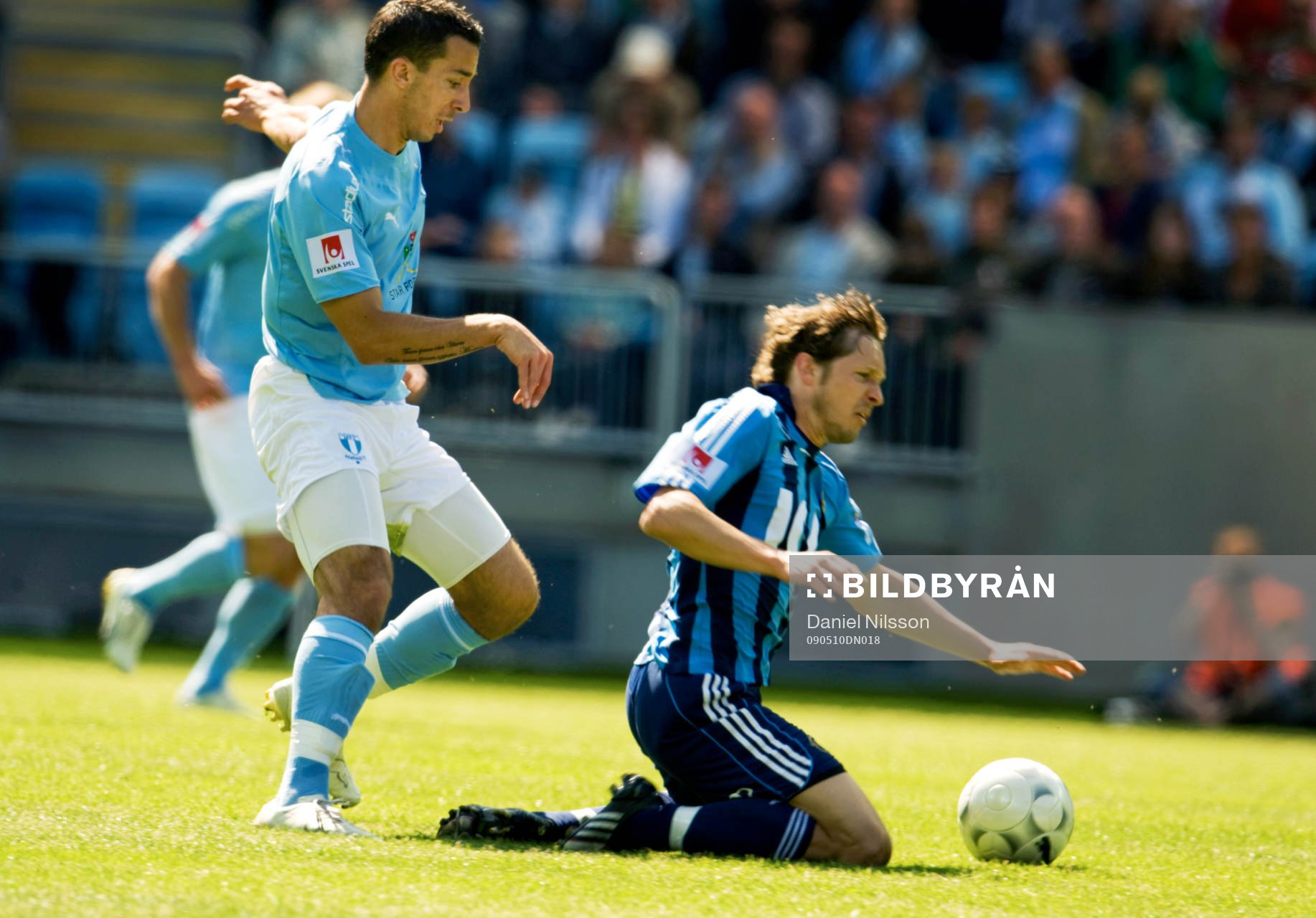 Guillermo Molins, Malmö och Andrej Komac, Djurgården