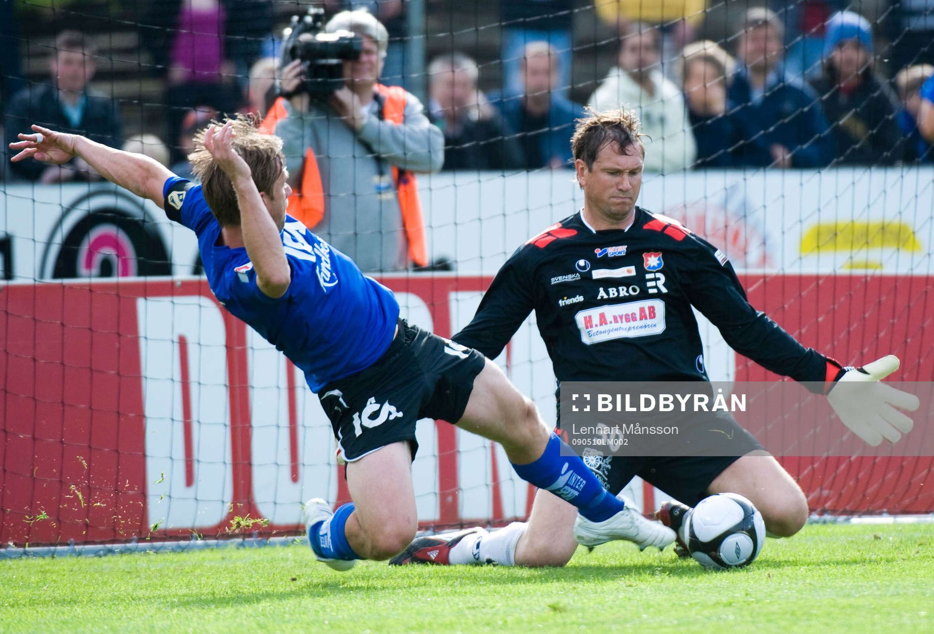 Bengt Andersson, målvakt, Örgryte, räddar