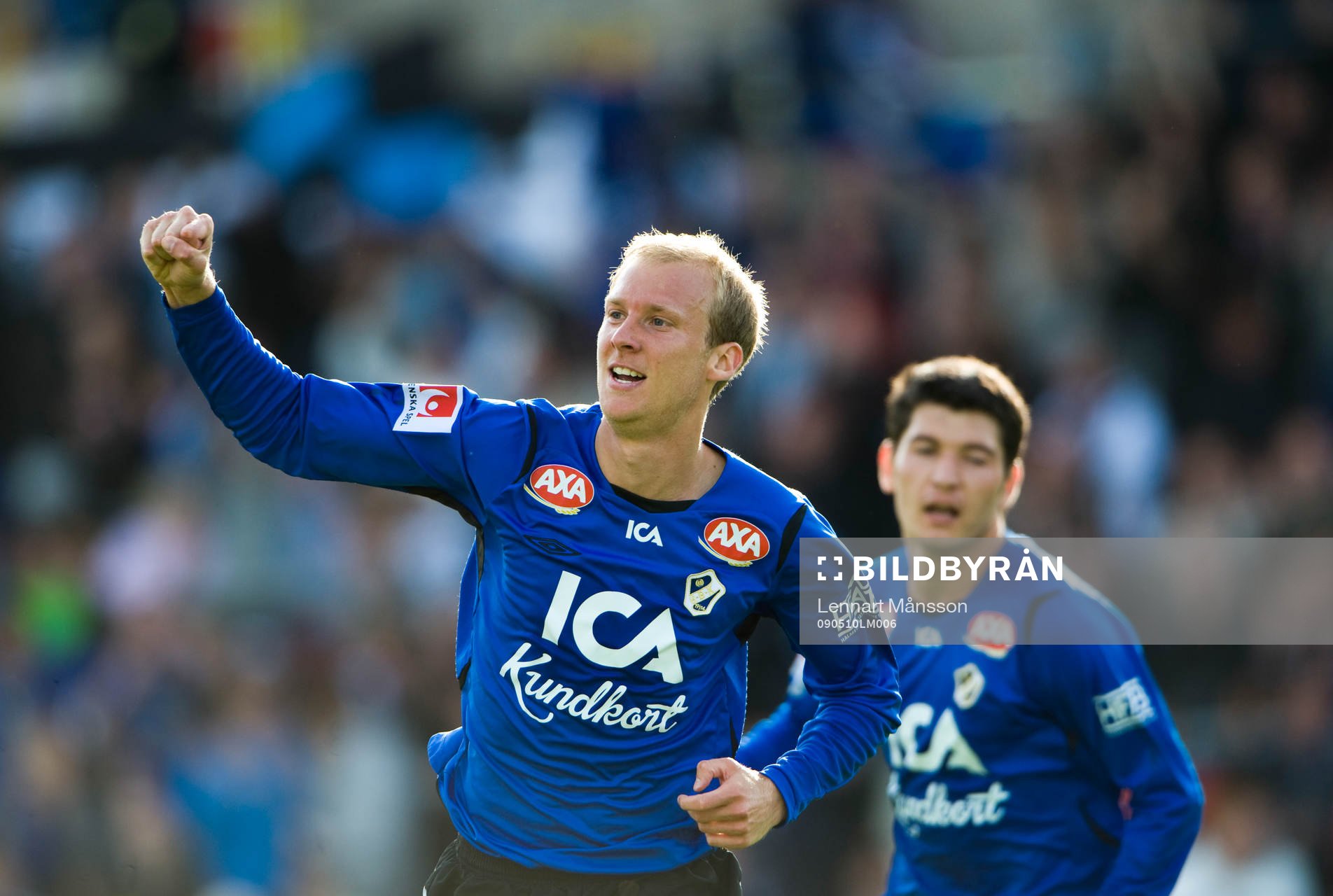2-1, Andreas Johansson, jubel