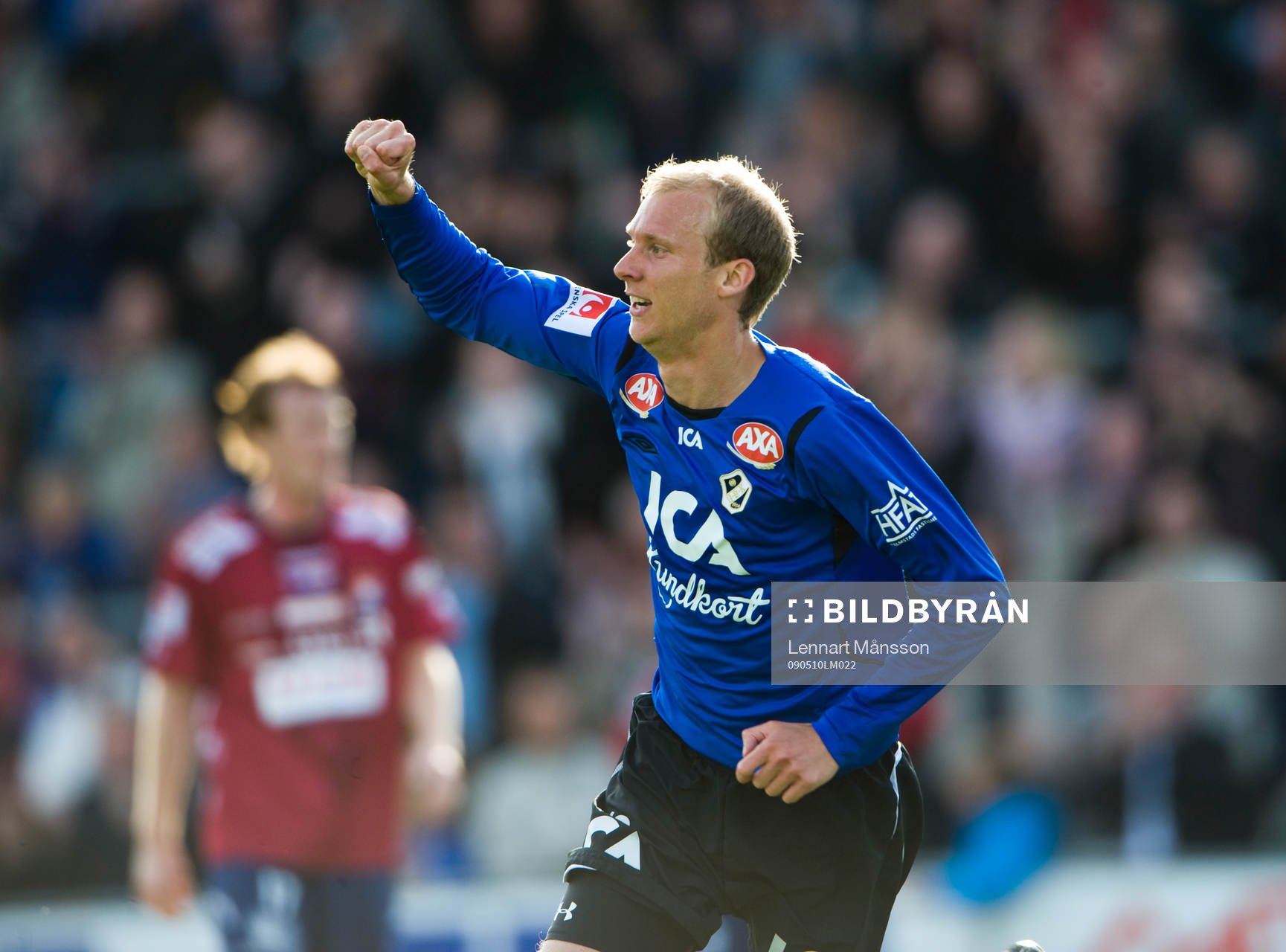 2-1, Andreas Johansson, jubel