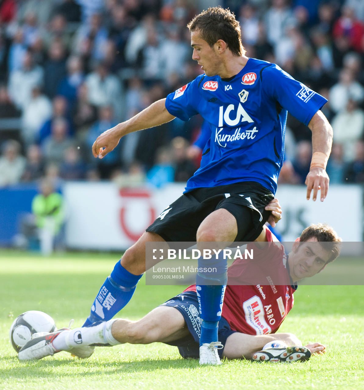 Björn Anklev bryter Emir Kujovic