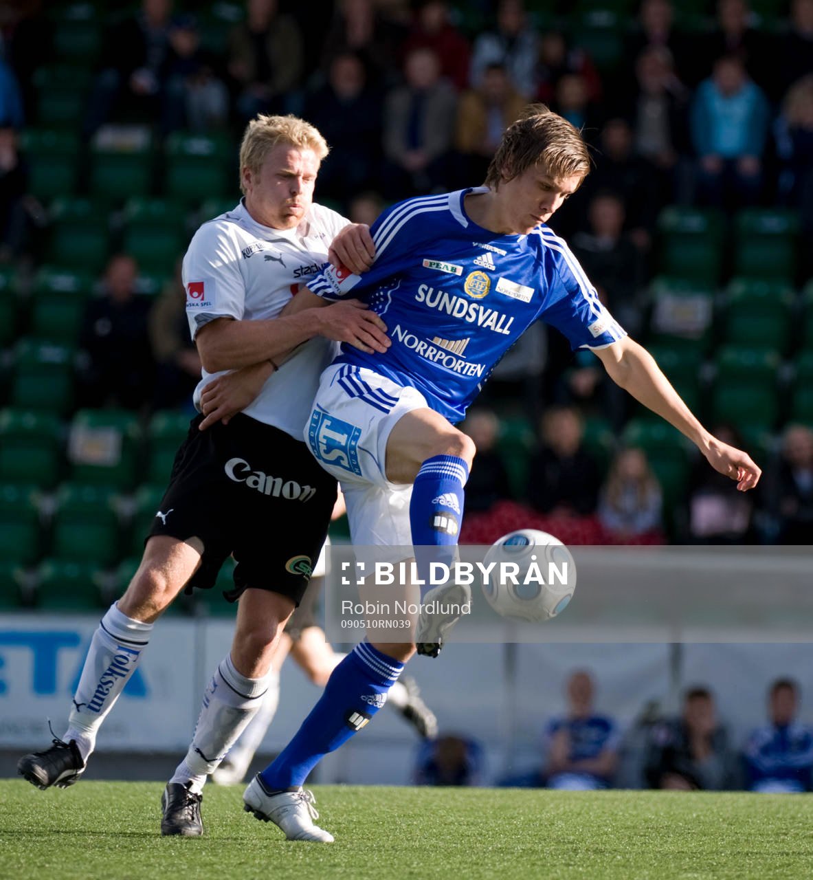 Anton Andersson, Sundsvall mot Anders Augustsson, Qviding