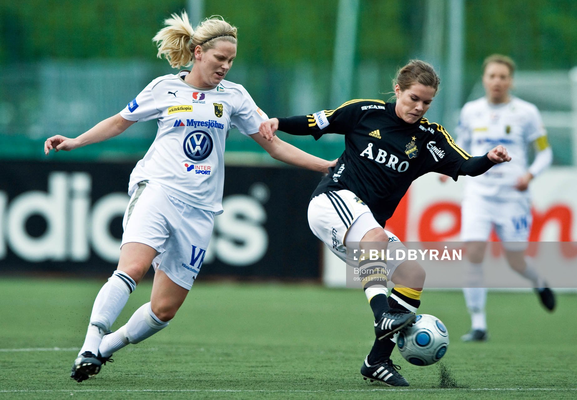 Lisa Dahlqvist, Umeå och Hanna Folkesson, AIK