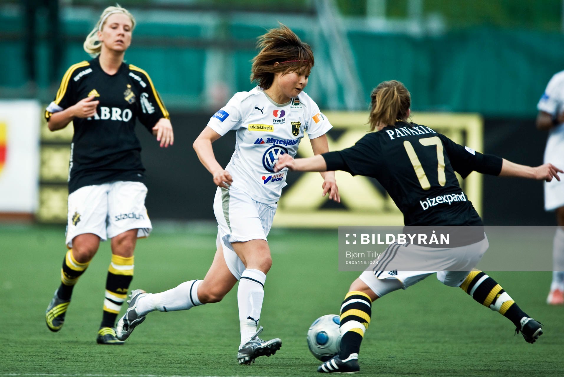 Louise Fors, AIK, Mami Yamaguchi, Umeå och Hanna