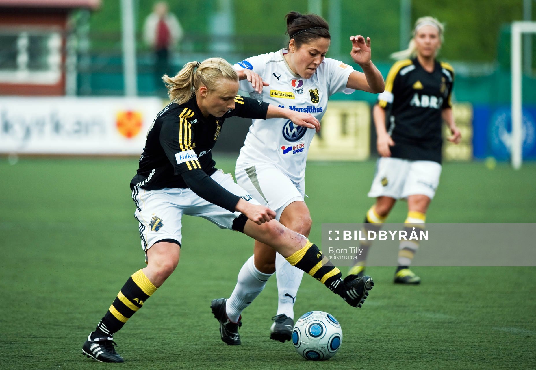 Sofia Simonsson, AIK och Madeleine Edlund, Umeå