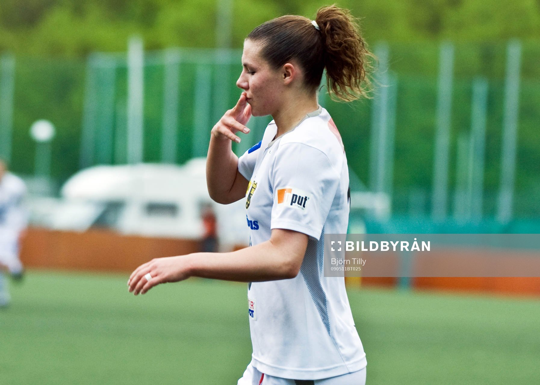  Ramona Bachmann, jubel efter 0-1.