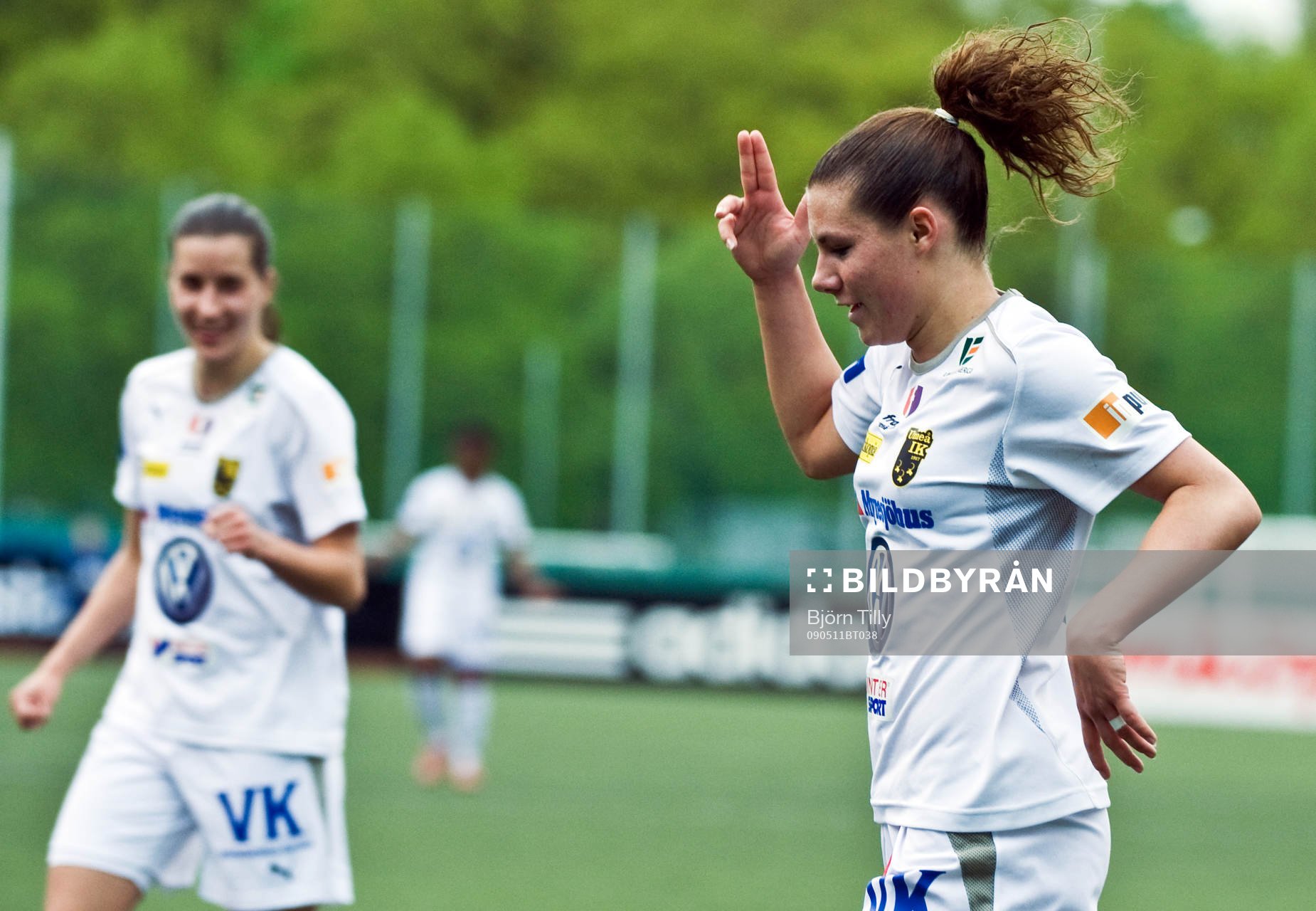  Ramona Bachmann, jubel efter 0-1.