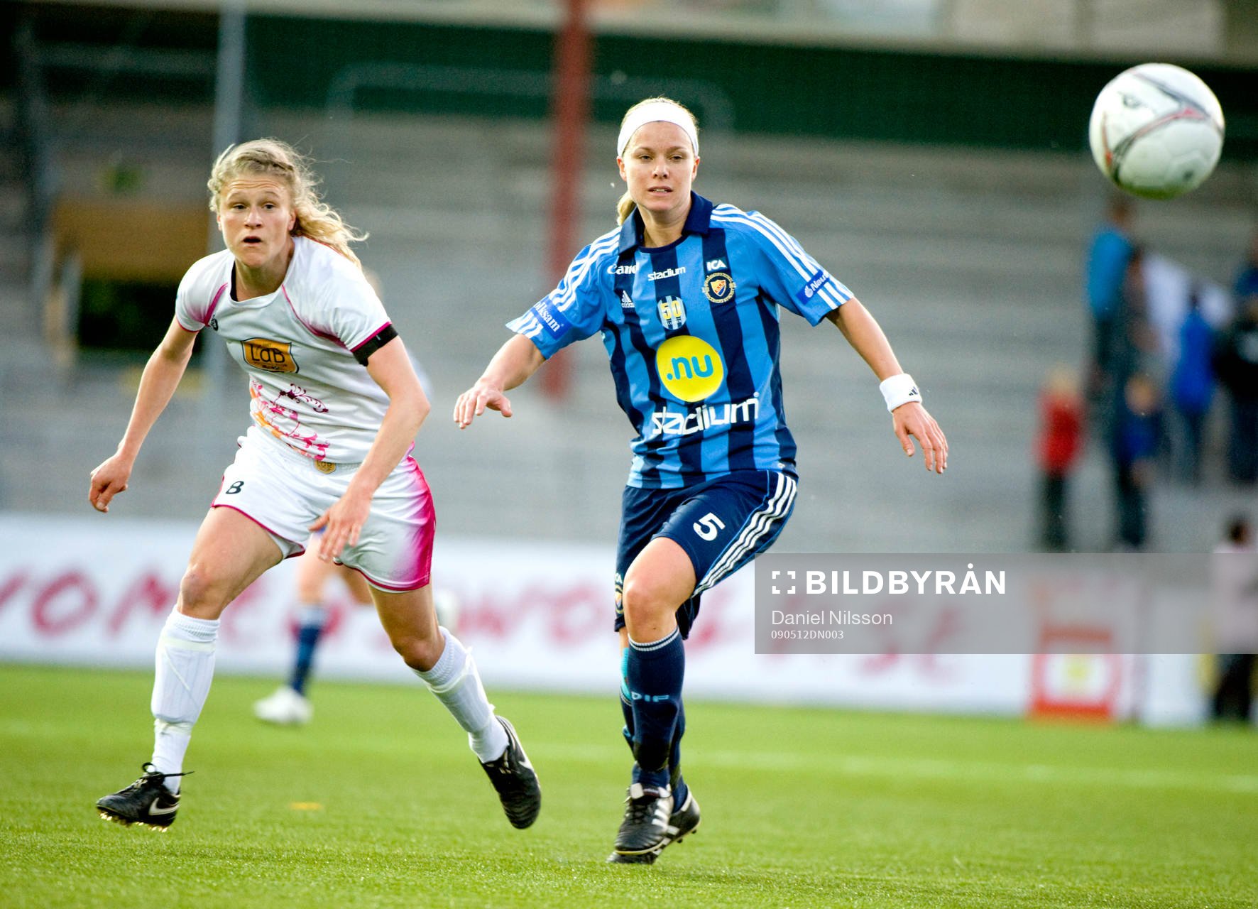 Frida Nordin, Ldb och Sara Thunebro, Djurgården