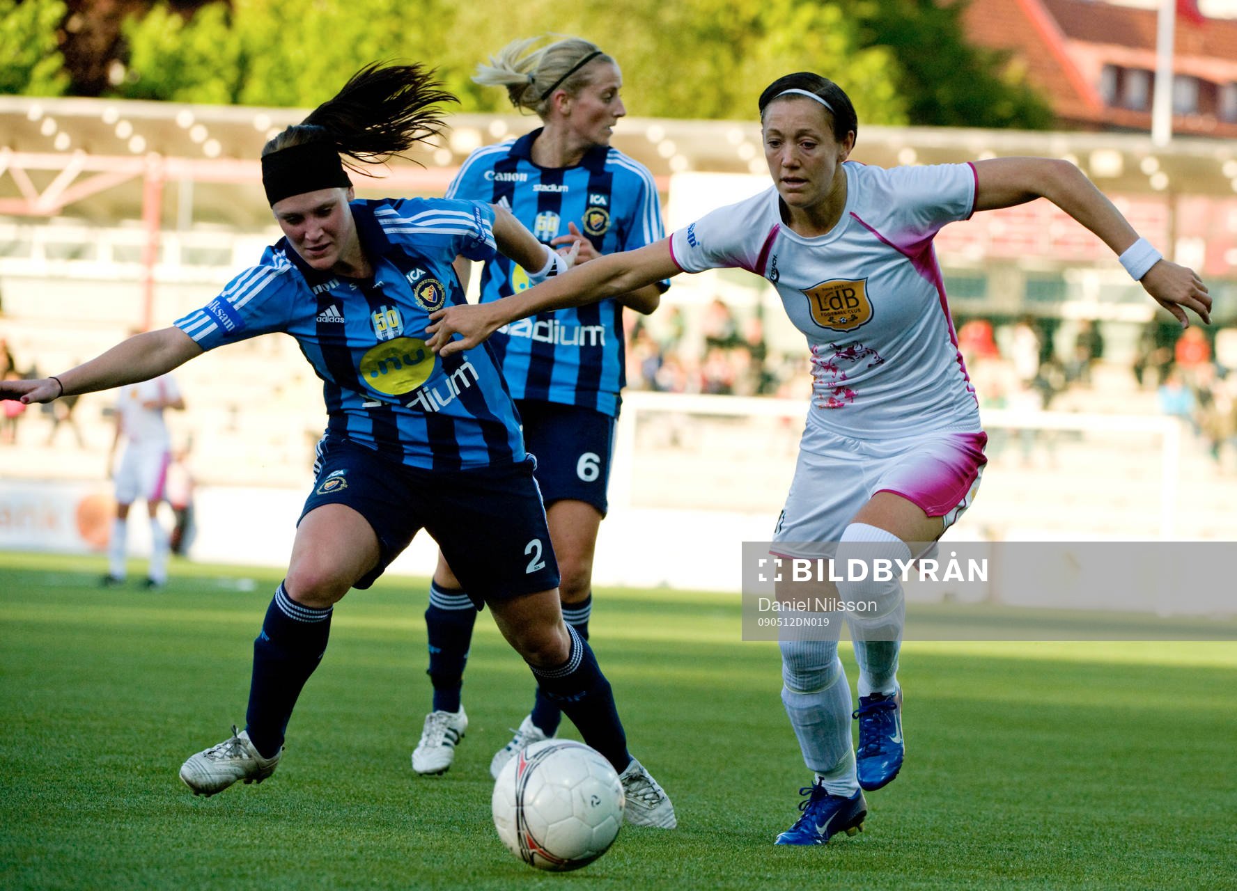 Therese Sjögran, Ldb och Malin Engdahl, Djurgården