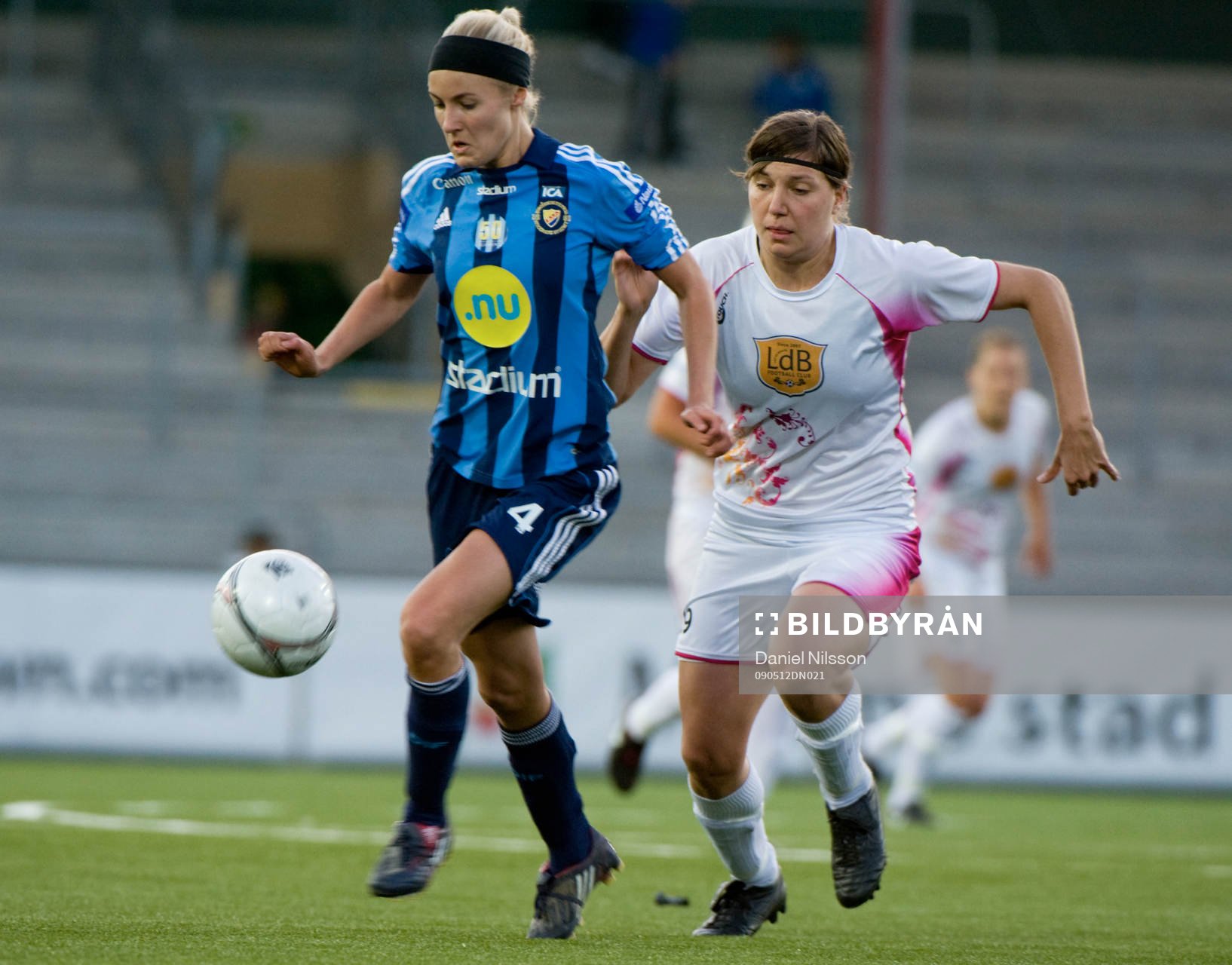 Linda Forsberg, Ldb och Gudrun Soley Gunnarsdottir,