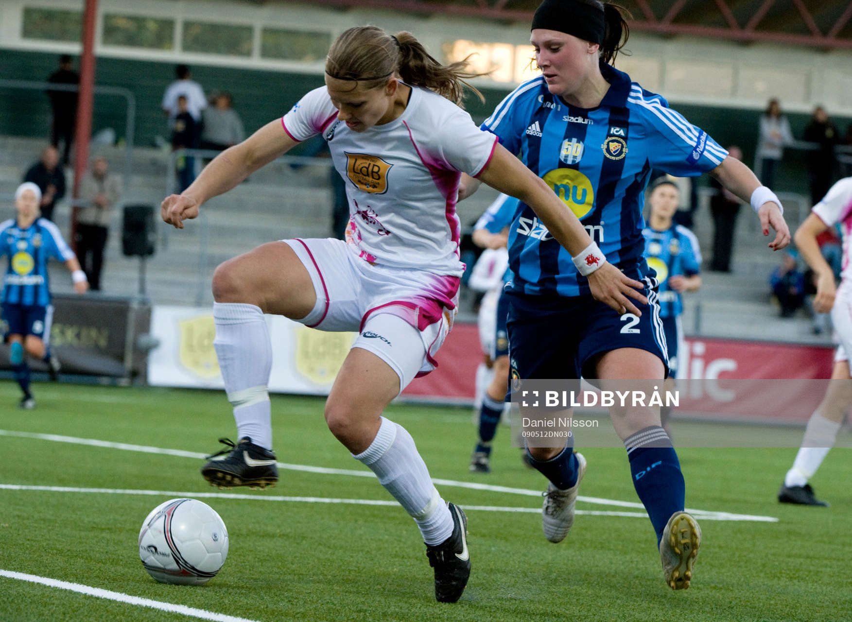 Pavlina Scasna, Ldb och Malin Engdahl, Djurgården