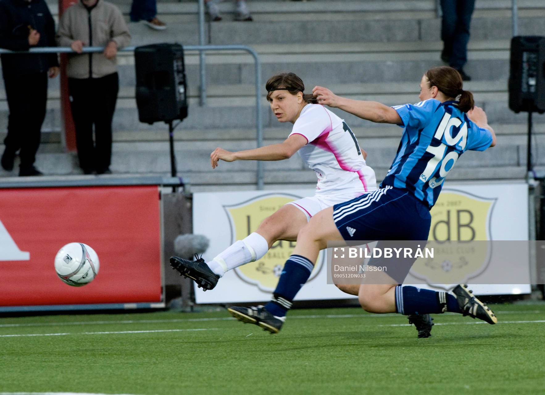Linda Forsberg, Ldb skjuter 1-0 målet