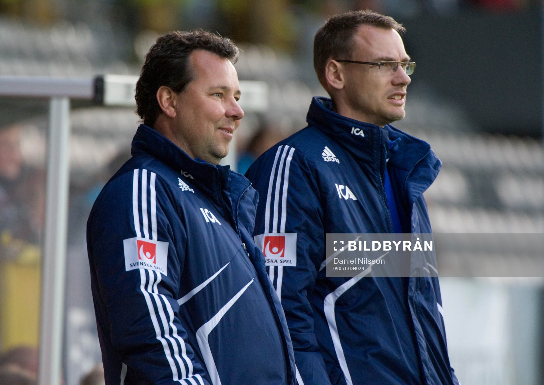 Stefan Rehn och Jonas Olsson, tränare, Göteborg