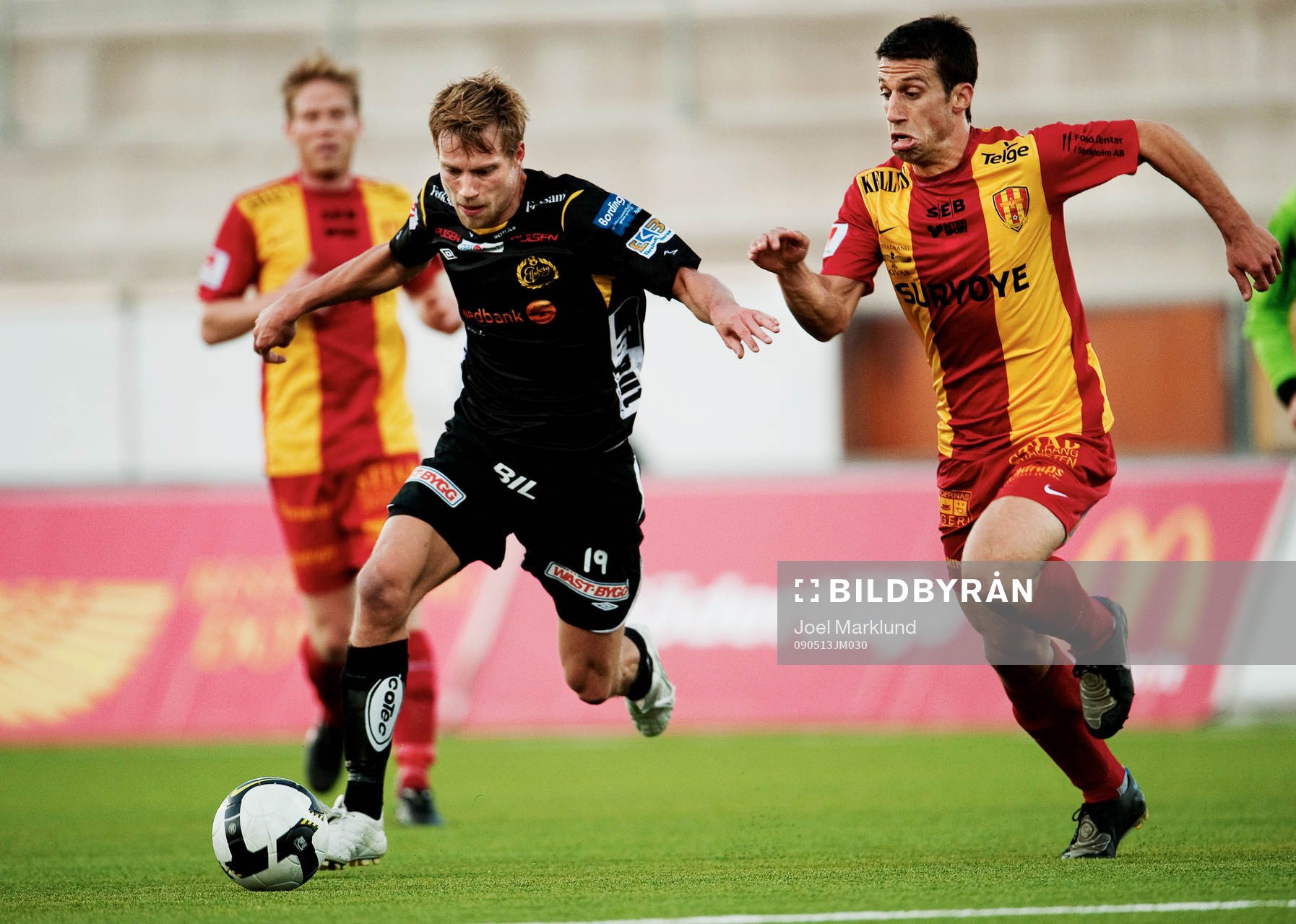 Joel Johansson, Elfsborg, avancerar mot mål