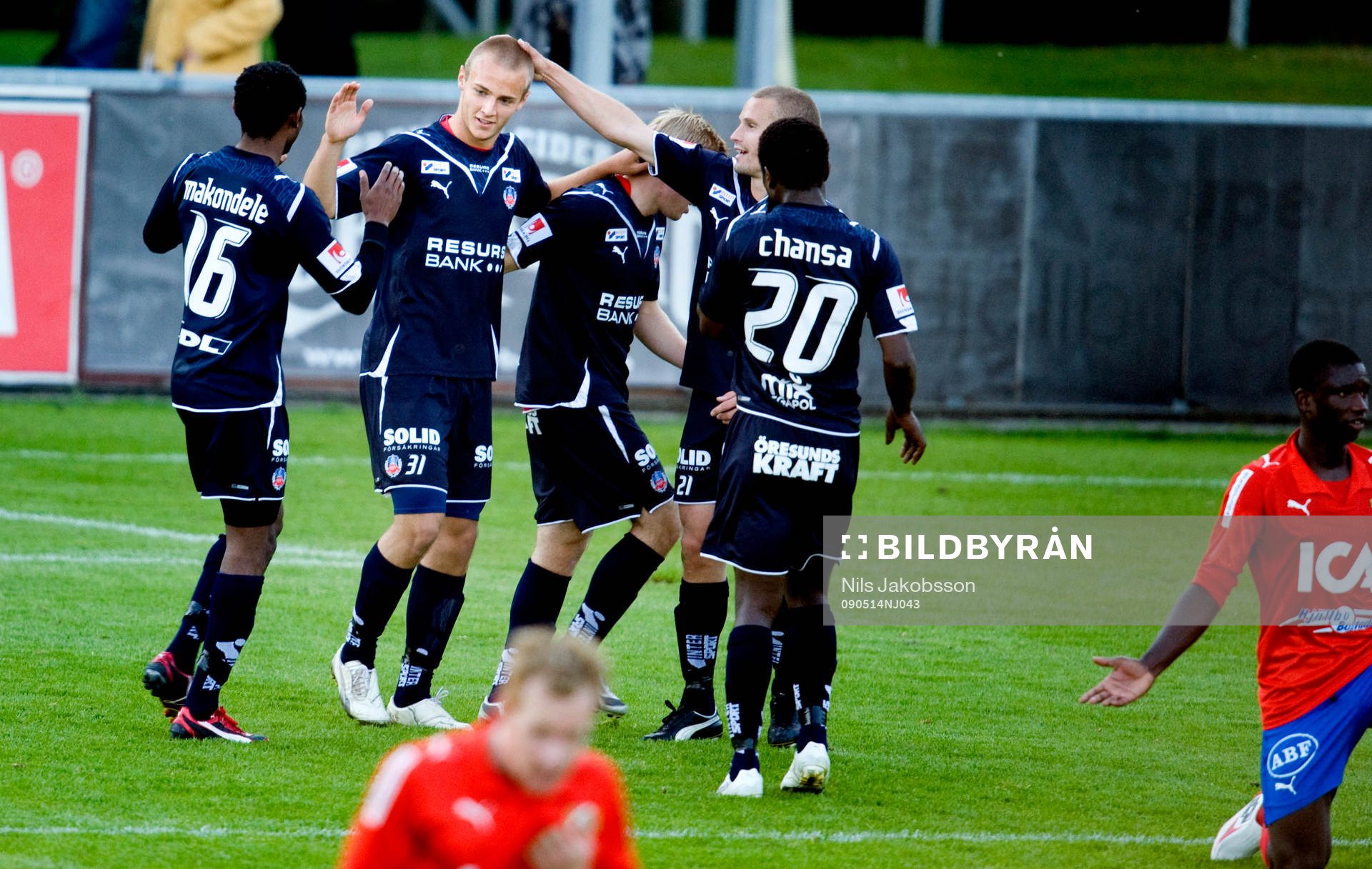 Christian Eliasson, Helsingborg debutant och målskytt,