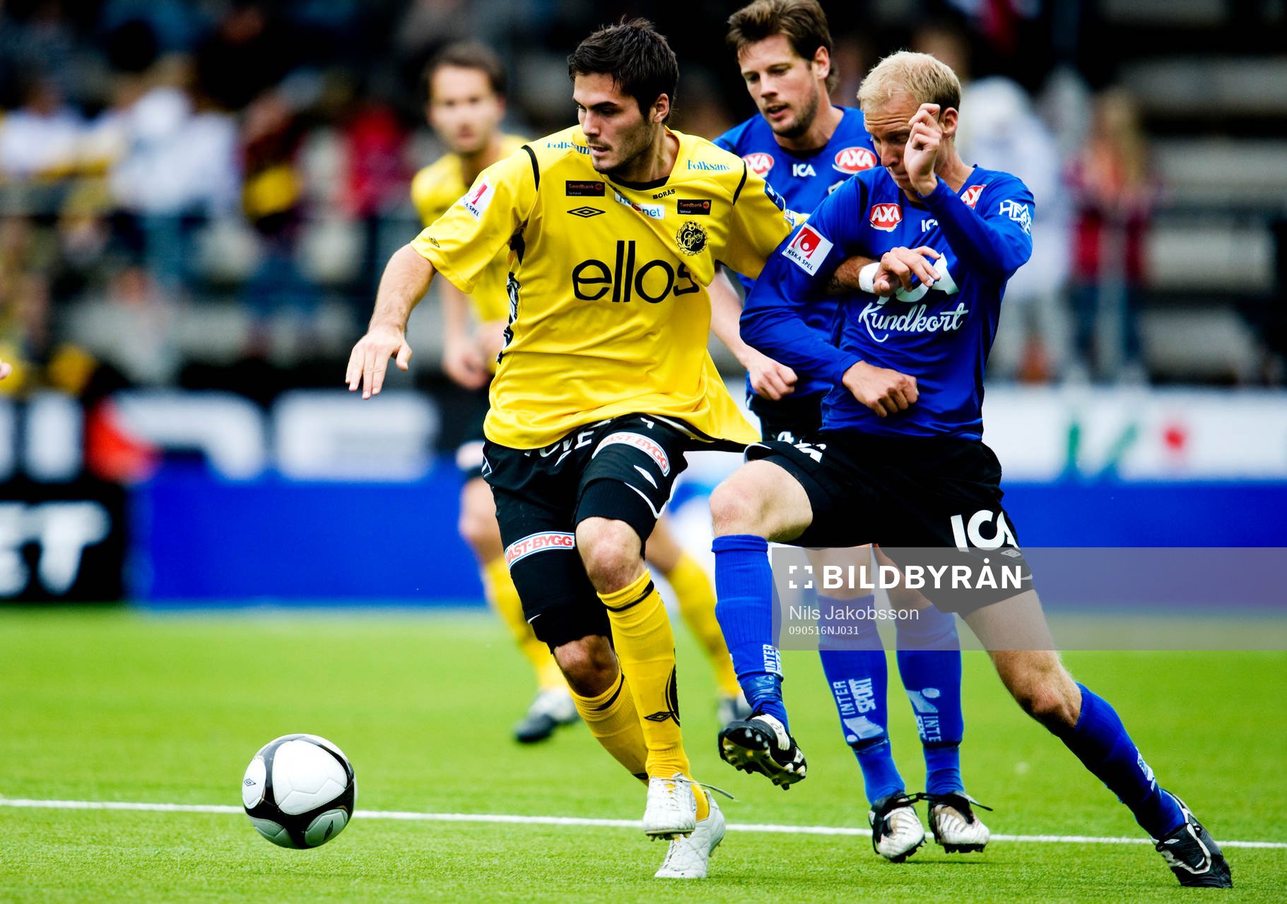 Denni Avdic, Elfsborg, Sebastian Johansson, Halmstad