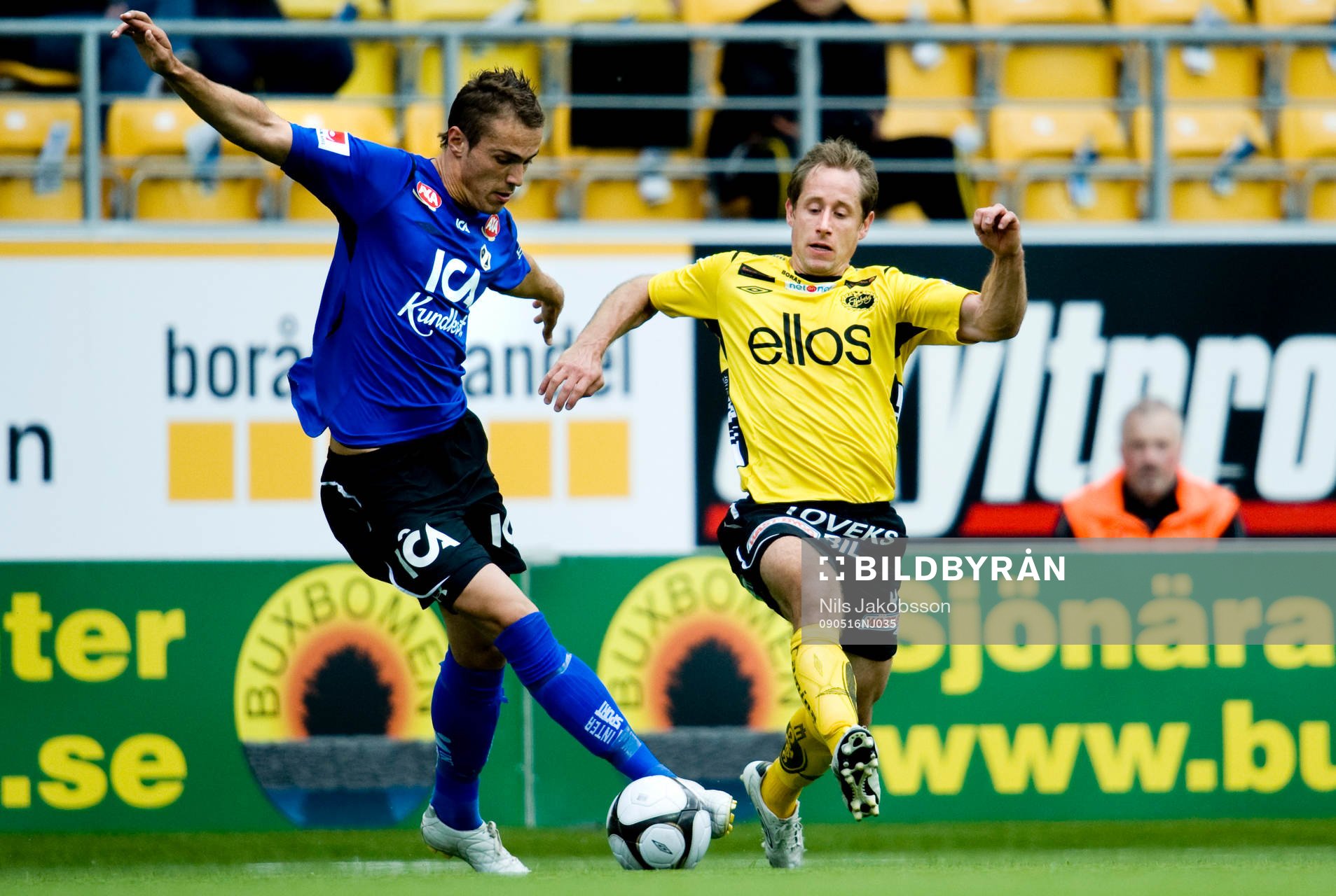 Emir Kujovic, Halmstad, Johan Karlsson, Elfsborg