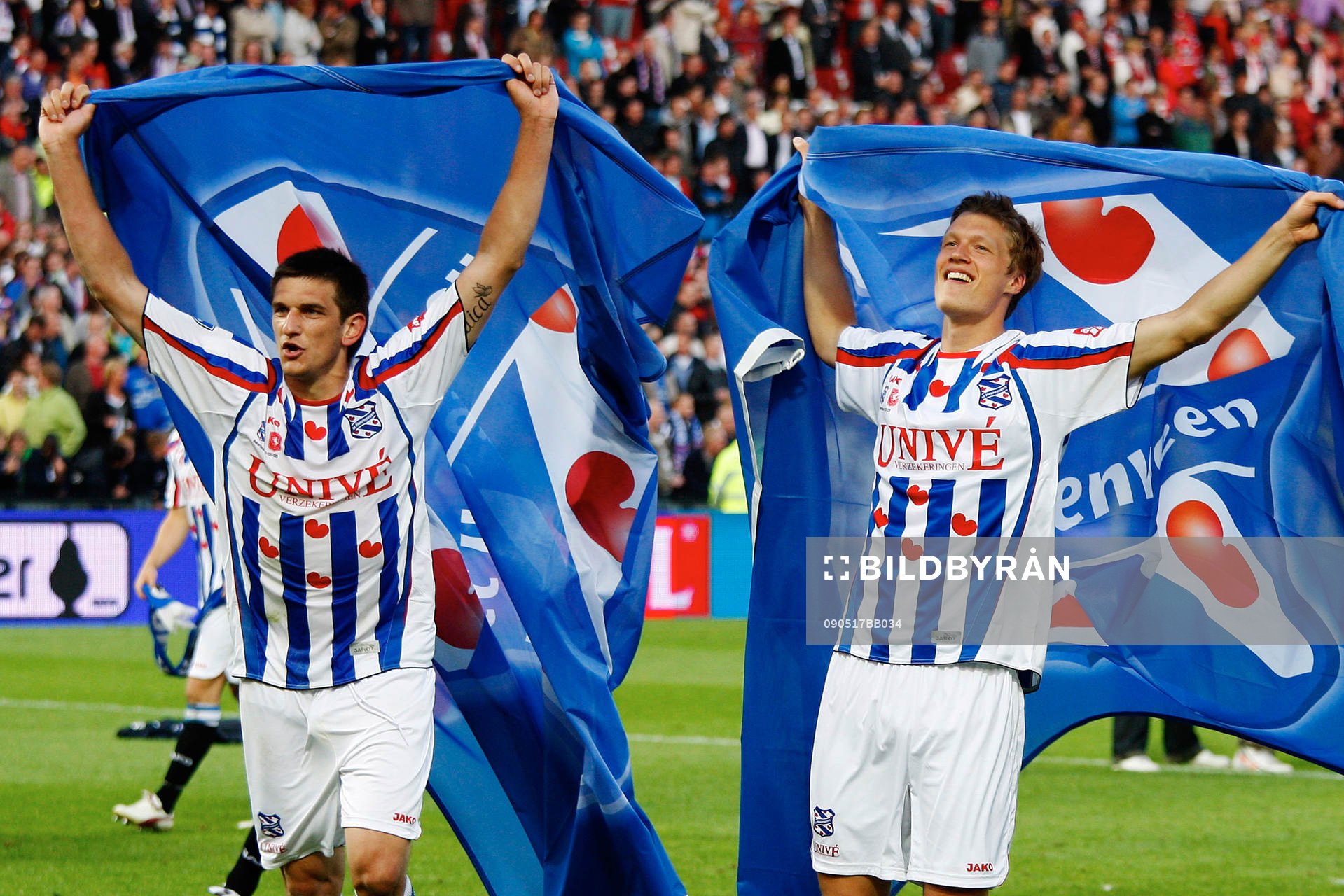 Goran Popov och Viktor Elm, Heerenveen, holländska