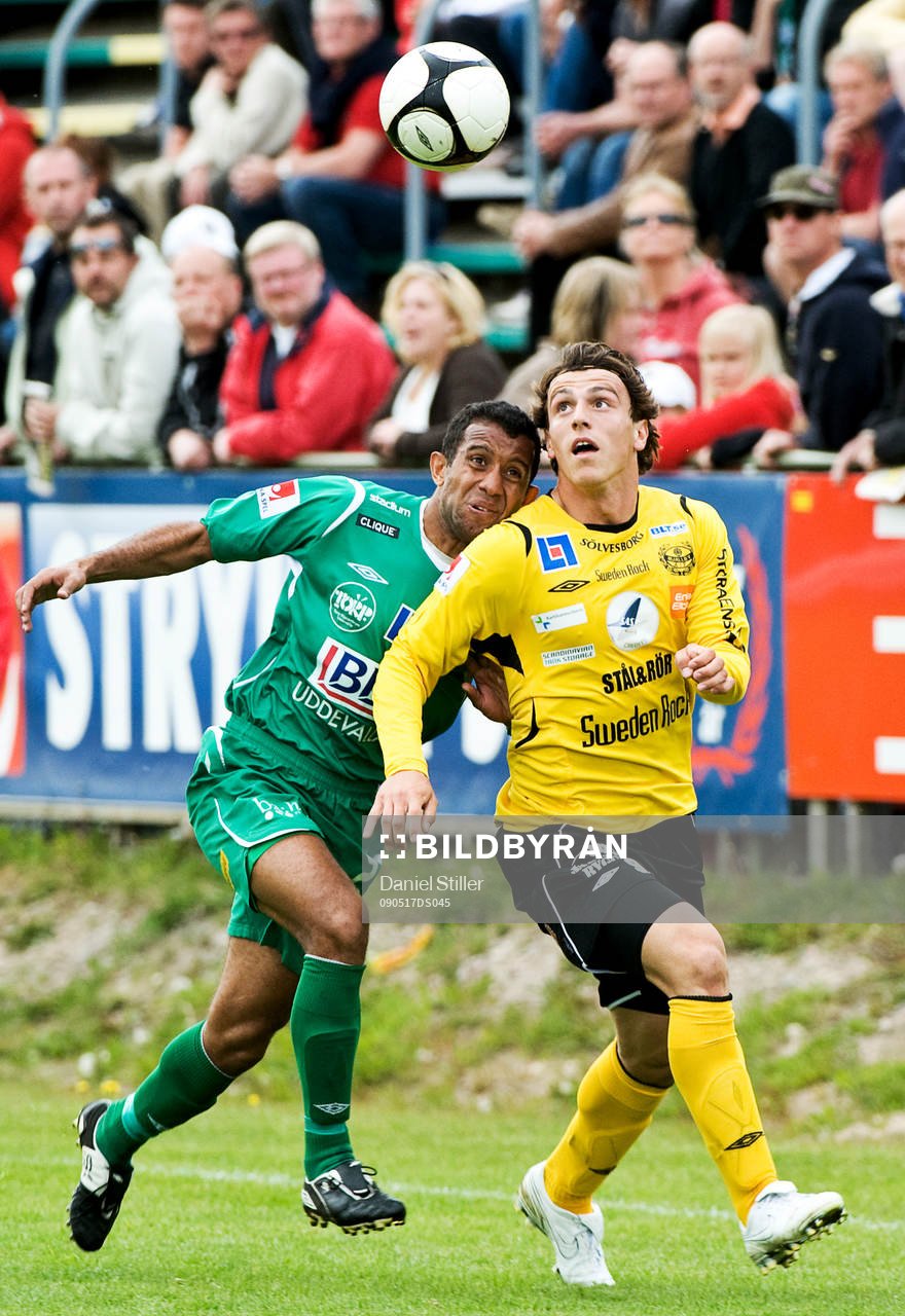 Erton Fejzullahu, Mjällby. Genaldo Silva de Olivieira,