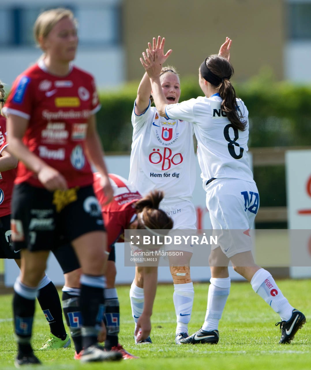 0-1  Susanna Lehtinen som grattas av Maria Nordbrant,