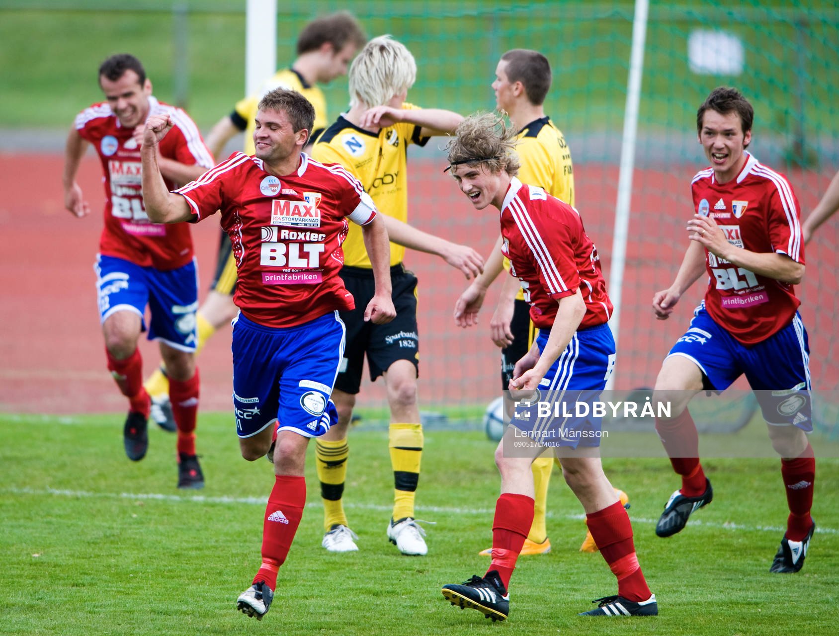 0-2, Pierre Nilsson, Karlskrona, jubel