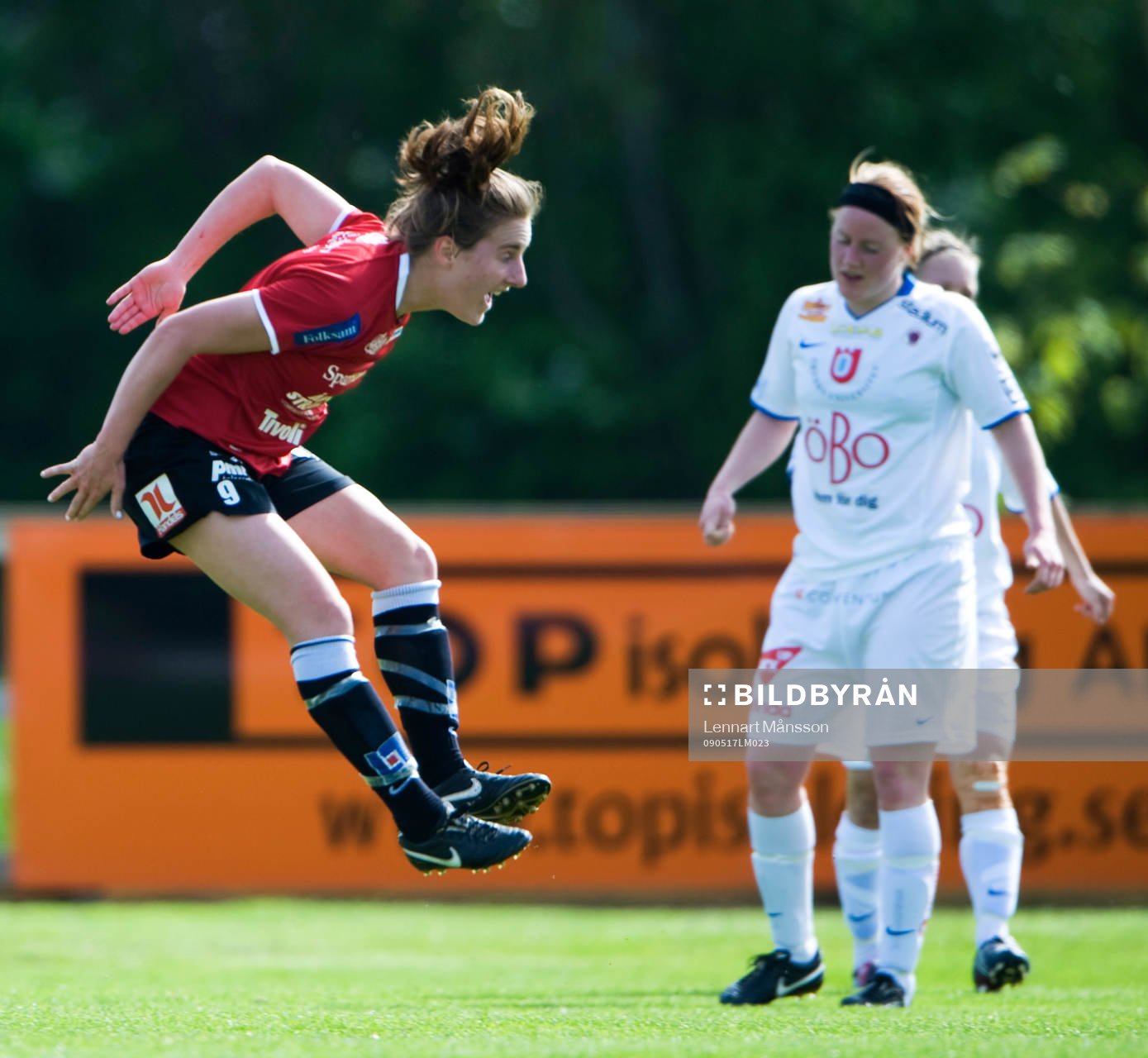 1-1, Antonia Göransson, Kristianstad, jubel, överlycklig.