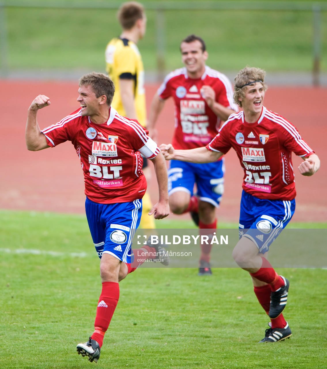 0-2, Pierre Nilsson, Karlskrona, jubel
