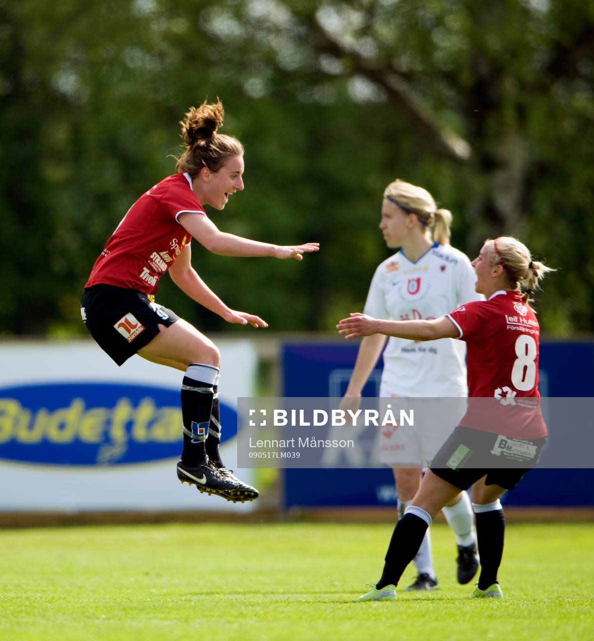  Antonia Göransson, Kristianstad, jubel, glädje, med Gudny Björk Odinsdottir.