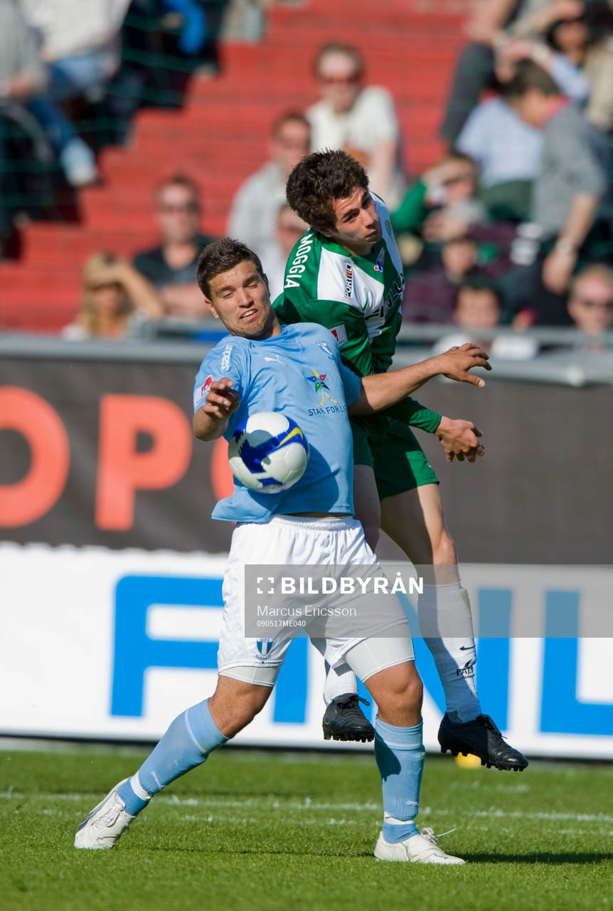 Labinot Harbuzi, Malmö FF och Carlos Gaete, Hammarby