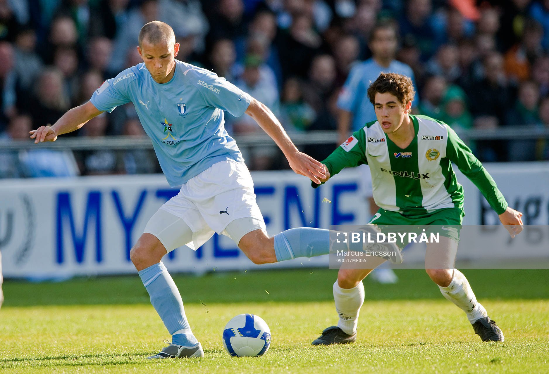 Robert Åhman Persson, Malmö FF och Carlos Gaete, Hammarby