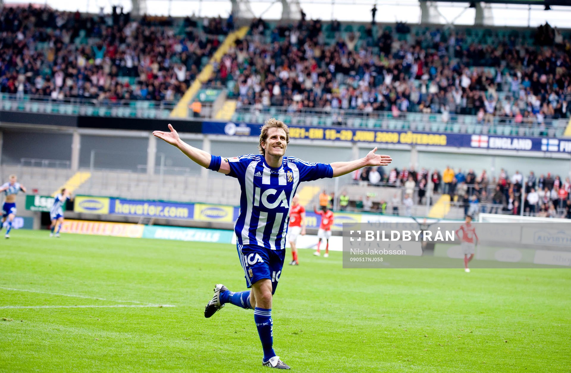 Tobias Hysén, jubel