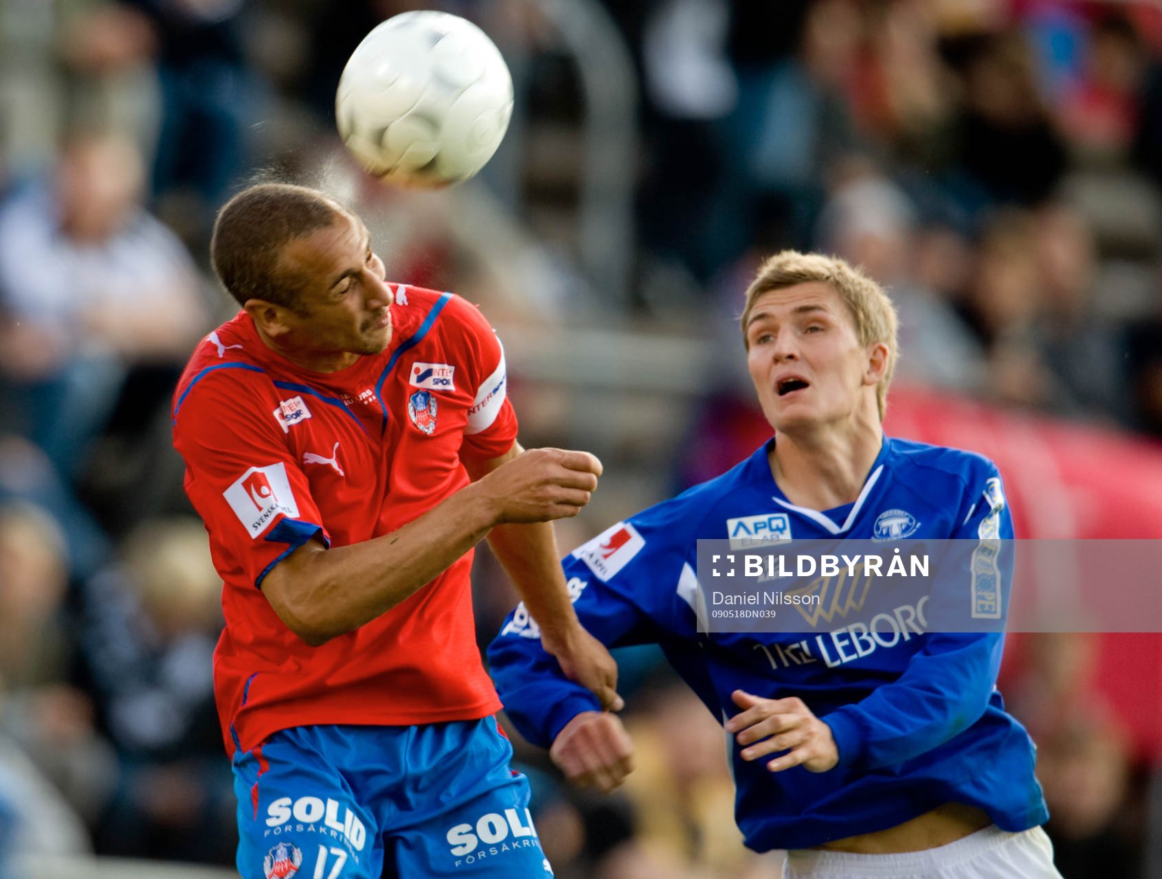 Henrik Larsson, Helsingborg och Peter Abelsson, Trelleborg