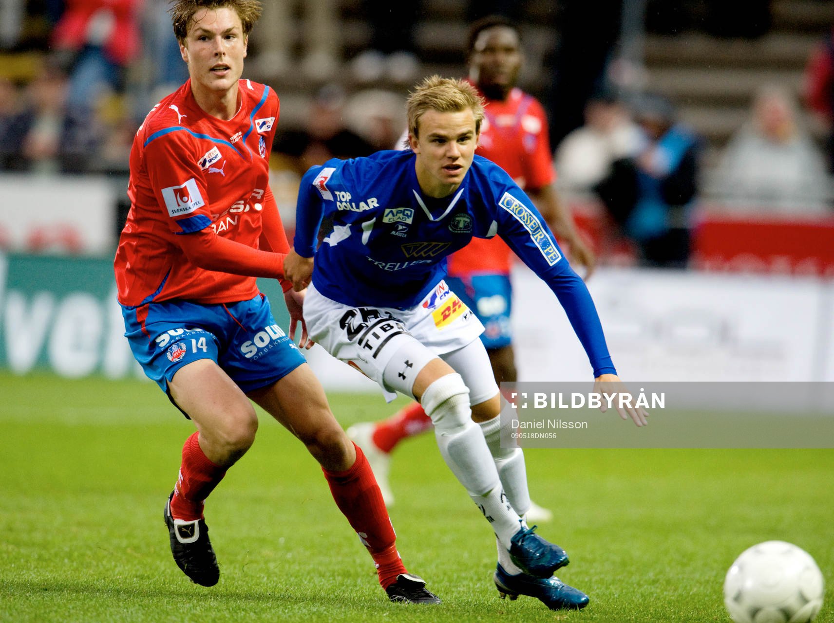 Jonathan Asp, Trelleborg och Marcus Bergholtz, Helsingborg