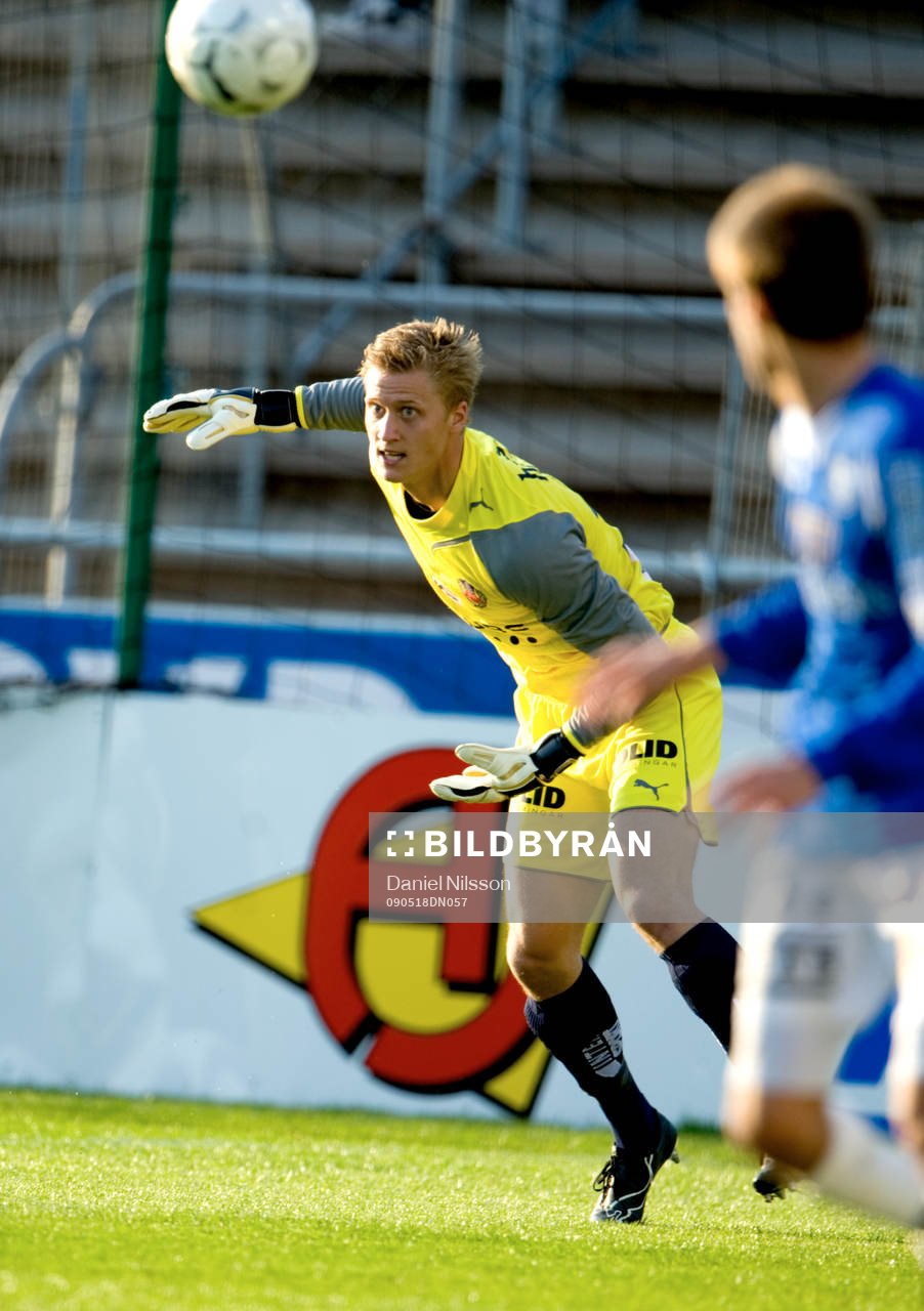 Pär Hansson, målvakt Helsingborg