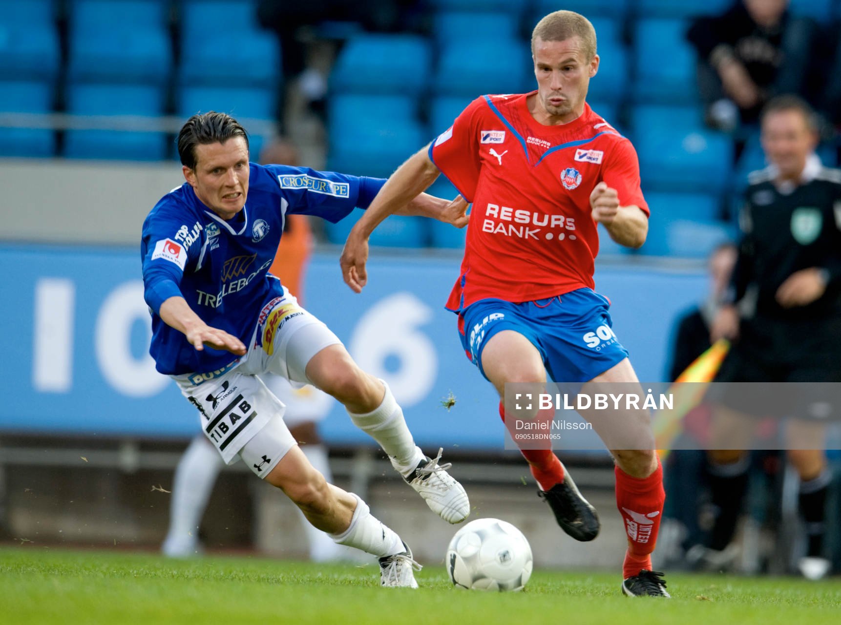 Kristian Haynes, Trelleborg och Christoffer Andersson,