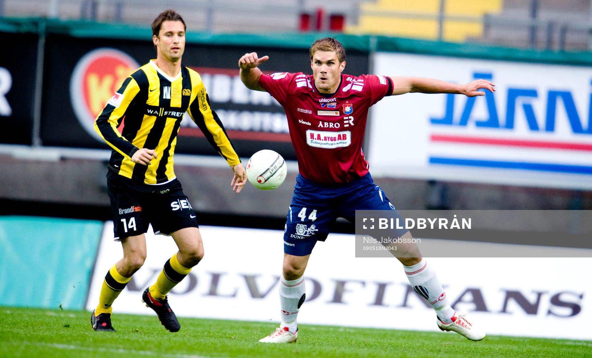 Peter Nyström, Häcken, David Leinar, Örgryte