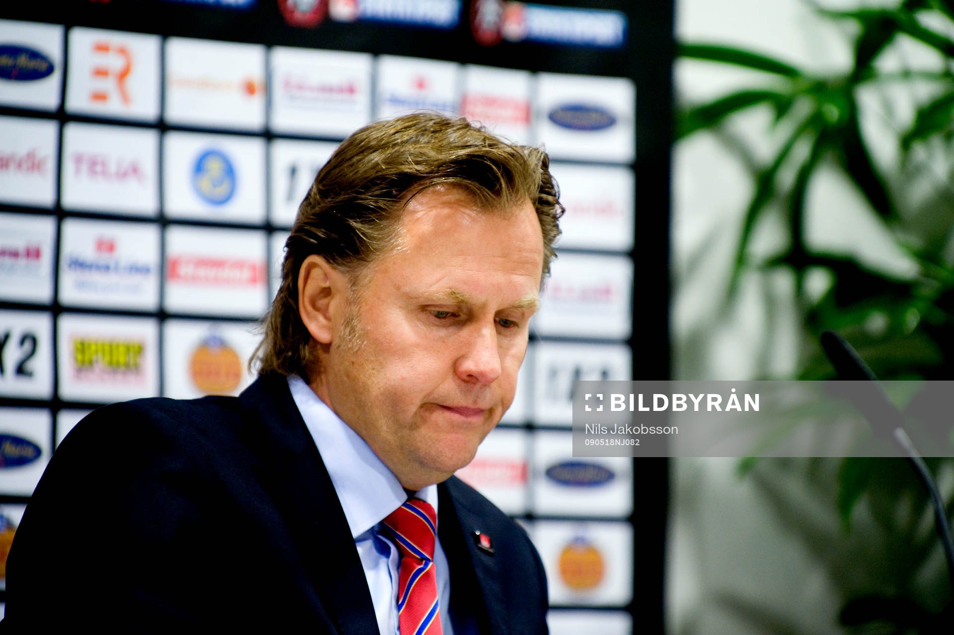 Janne Carlsson, tränare Örgryte, depp