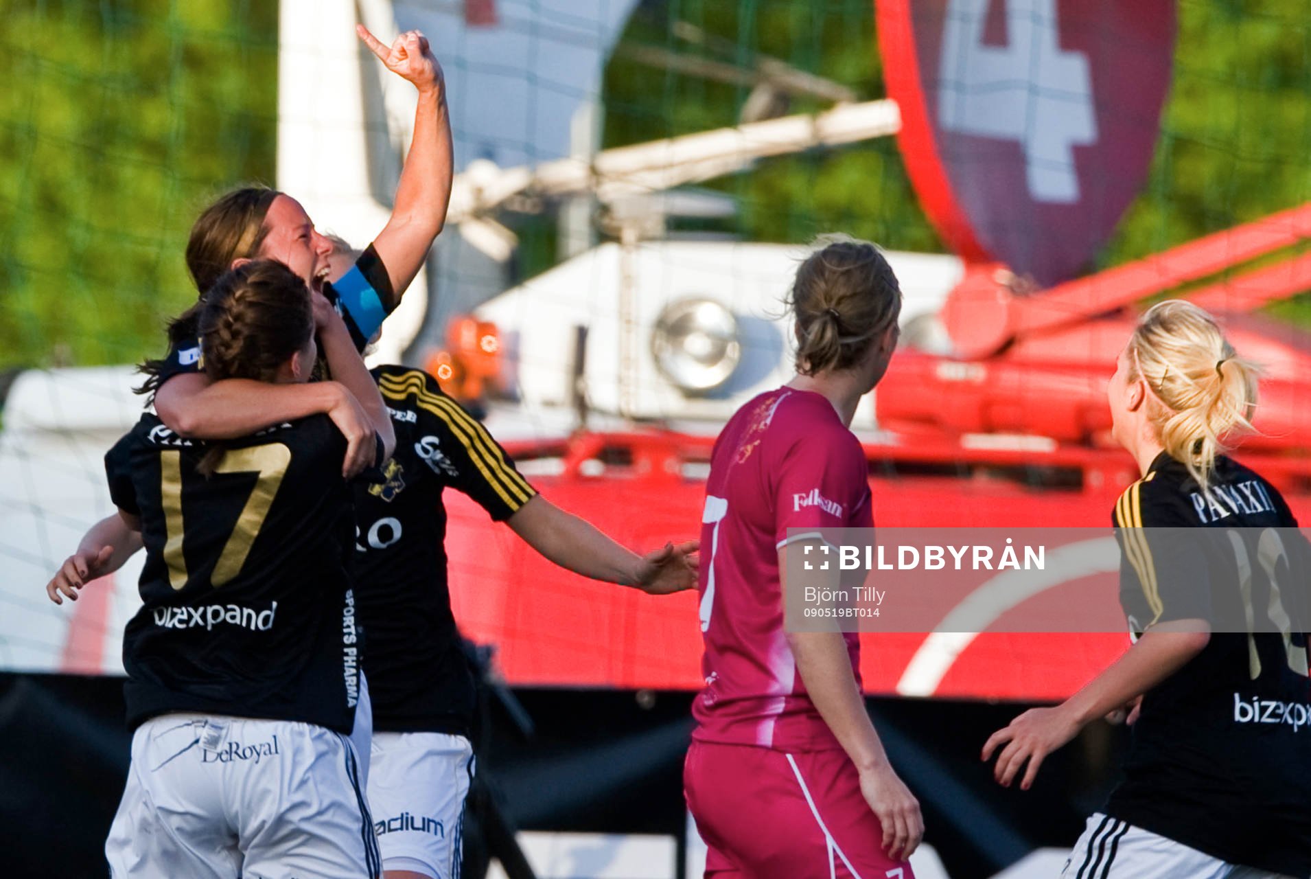 Frida Höglund, AIK, jubel