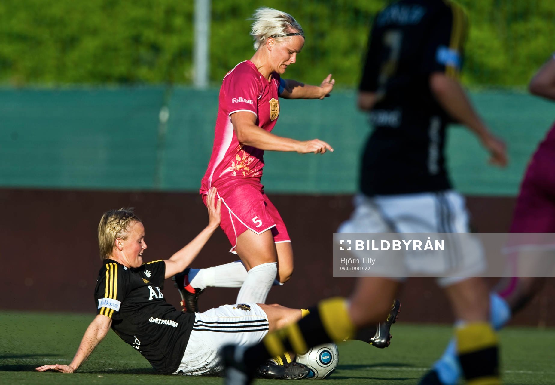 Annica Sjölund, AIK och Nilla Fischer, LdB Malmö
