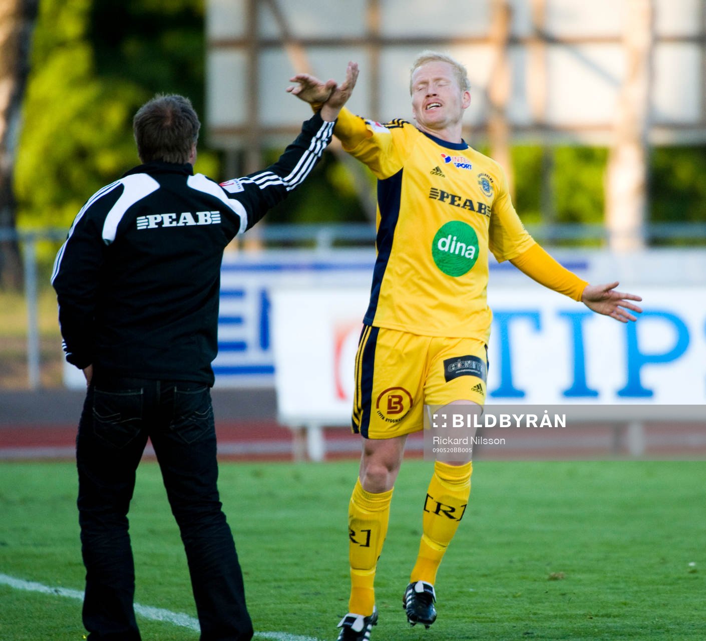 Mattias Adelstam, Ängelholm, jubel